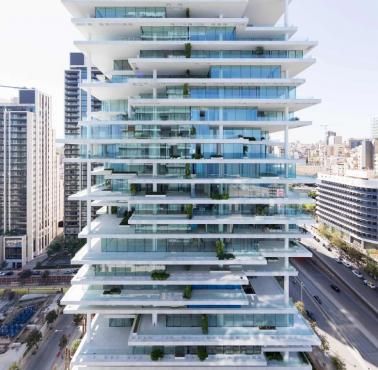 Beirut Terraces zaprojektowany przez szwajcarską firmę Herzog & de Meuron, Bejrut, Liban