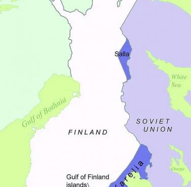 Straty terytorialne Finlandii na rzecz Rosji po wojnie zimowej 1940 roku