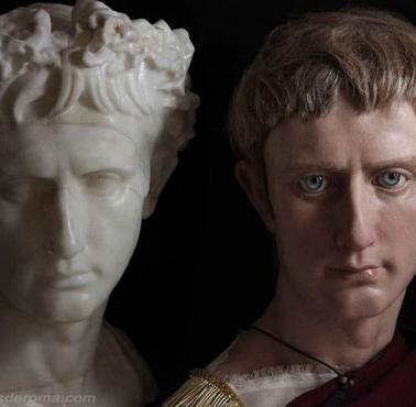 Rekonstrukcja twarzy rzymskiego cesarza Oktawiana Augusta