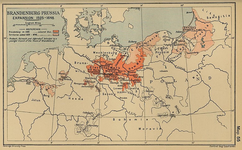 Rozszerzenie Prus i Brandenburgii 1525-1648