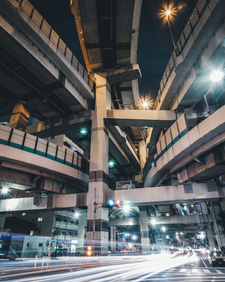 Skrzyżowanie autostrad, Tokio