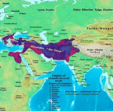 Imperium Aleksandra Wielkiego 336-323 p.n.e.