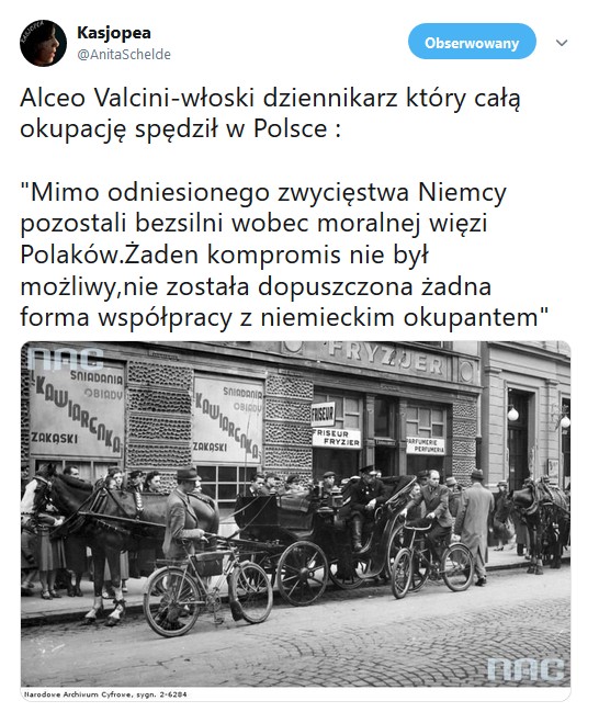 Alceo Valcini-włoski dziennikarz który całą okupację spędził w Polsce Mimo odniesionego zwycięstwa Niemcy pozostali bezsilni ..