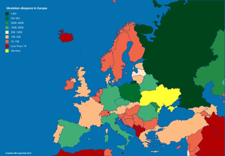Ukraińska diaspora w Europie