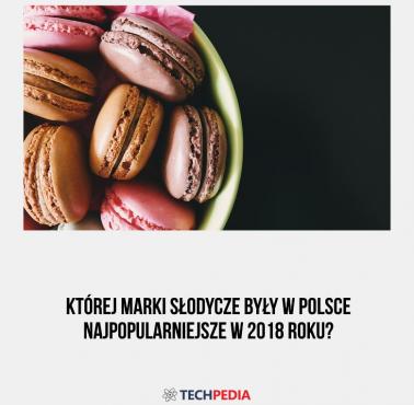 Której marki słodycze były w Polsce najpopularniejsze w 2018 roku?