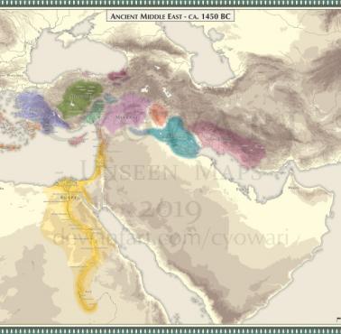 Starożytny Bliski Wschód - 1450 p.n.e.