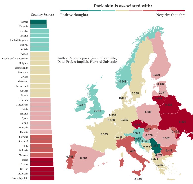 Stosunek do czarnoskórych w Europie