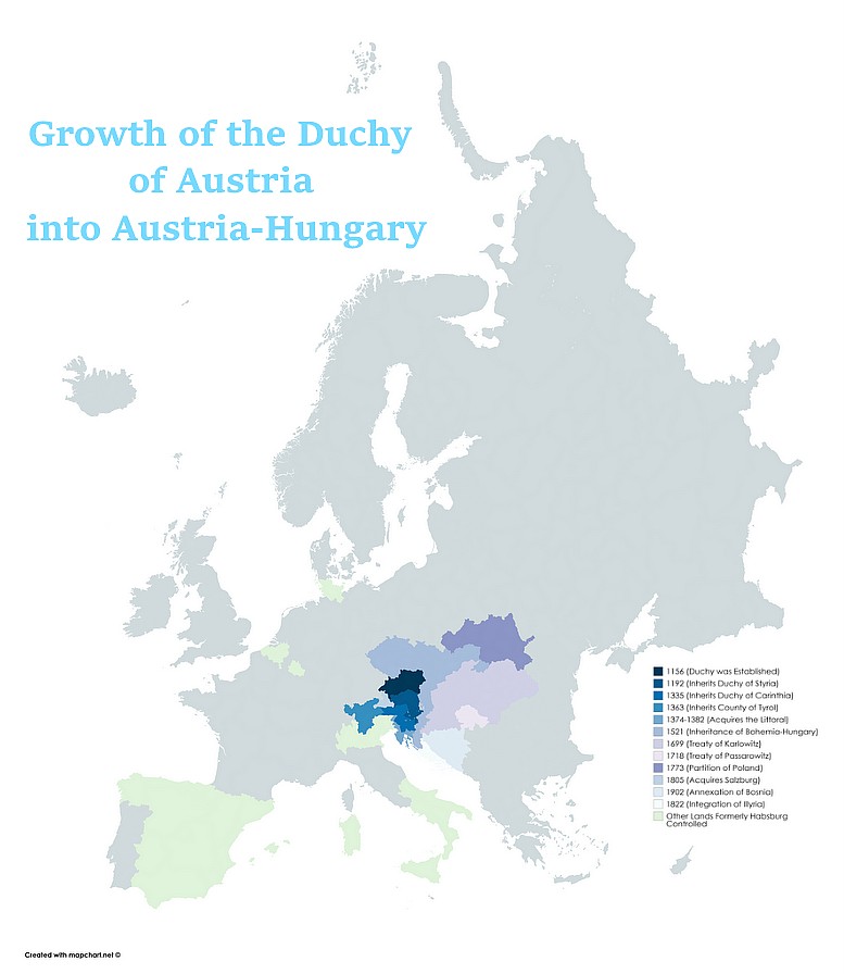 Ekspansja Austrii (1156-1902)