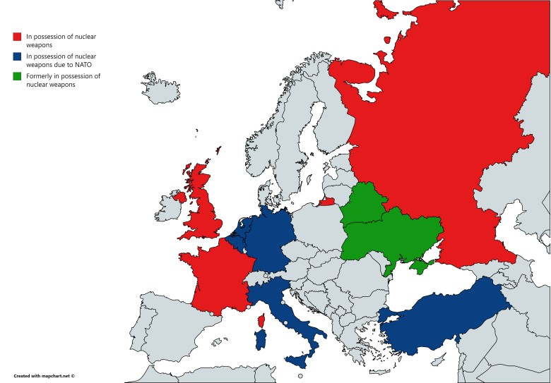 Broń jądrowa w Europie