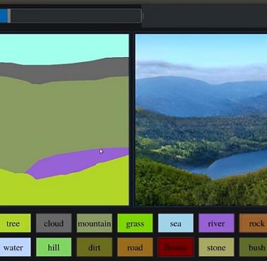 Sztuczna inteligencja Nvidii zamienia prymitywny szkic w fotorealistyczne arcydzieło (wideo)