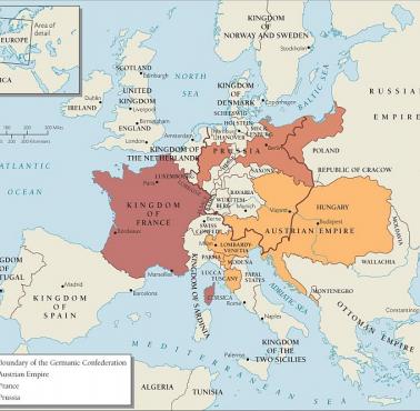 Europa po Kongresie Wiedeńskim 1815