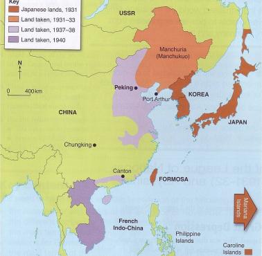 Japońska inwazja na Chiny przed i podczas drugiej wojny chińsko-japońskiej