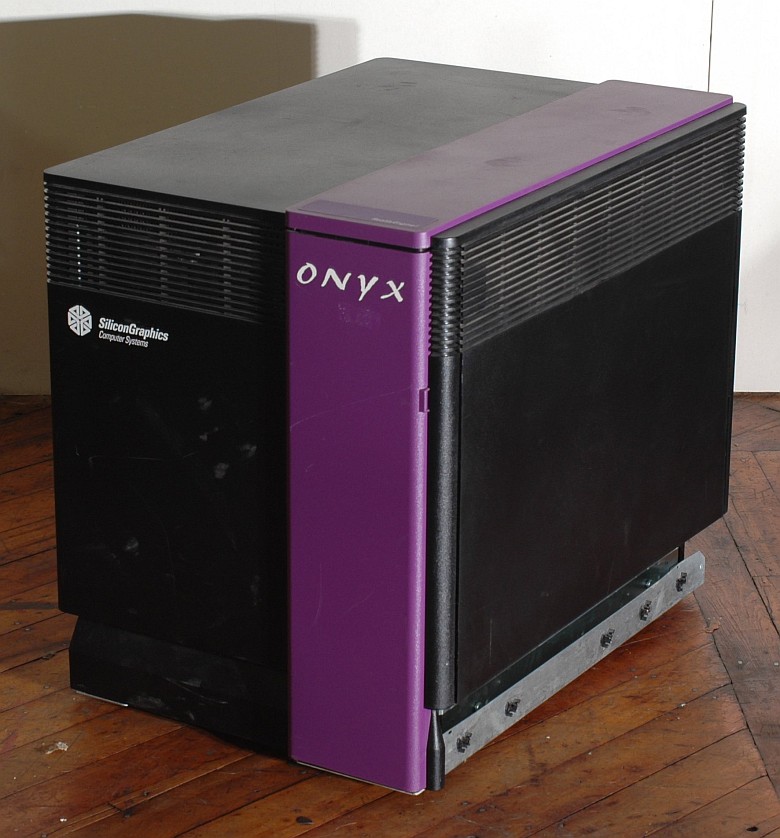 Silicon Graphics Onyx - najszybsza stacja graficzna w 1993 roku. Kosztowała 250 tys. dolarów