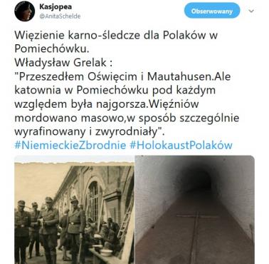 Więzienie karno-śledcze dla Polaków w Pomiechówku. Władysław Grelak : "Przeszedłem Oświęcim i Mautahusen.Ale katownia ...