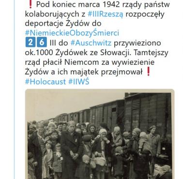 Pod koniec marca 1942 rządy państw kolaborujących z III Rzeszą rozpoczęły deportacje Żydów do Niemieckich Obozów Śmierci ...