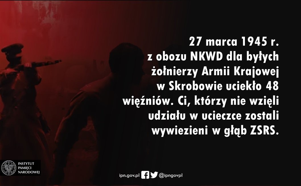 Większość uciekinierów przyłączyła się się do oddziału majora Mariana Bernaciaka 