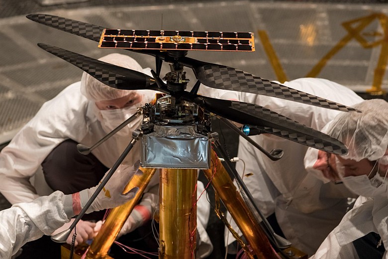 Marsjańska sonda NASA będzie miała śmigła