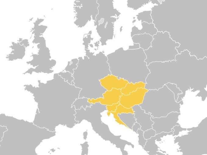 Członkowie The Central European Defence Cooperation (CEDC), rok powstania 2010