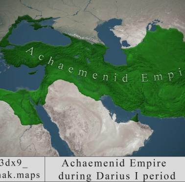 Imperium Achemenidzkie (starożytna Persja) w czasach Dariusza (522-486 p.n.e.)