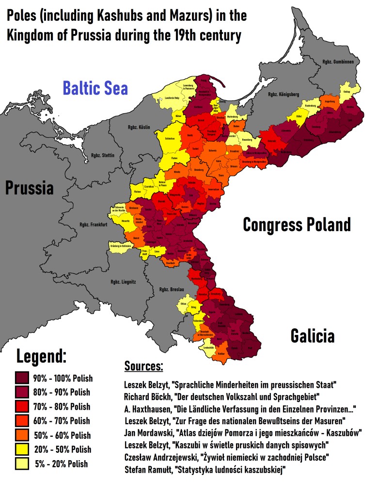 Polacy w Cesarstwie Niemieckim w XIX wieku z uwzględnieniem prześladowanych przez Niemców Kaszubów