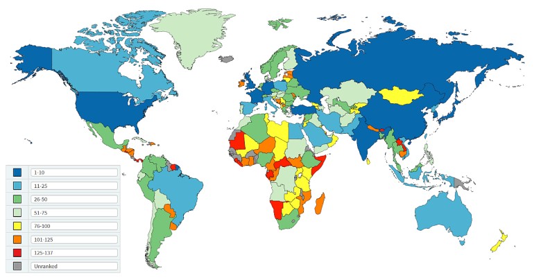 Ranking Global Firepower z 2019 roku
