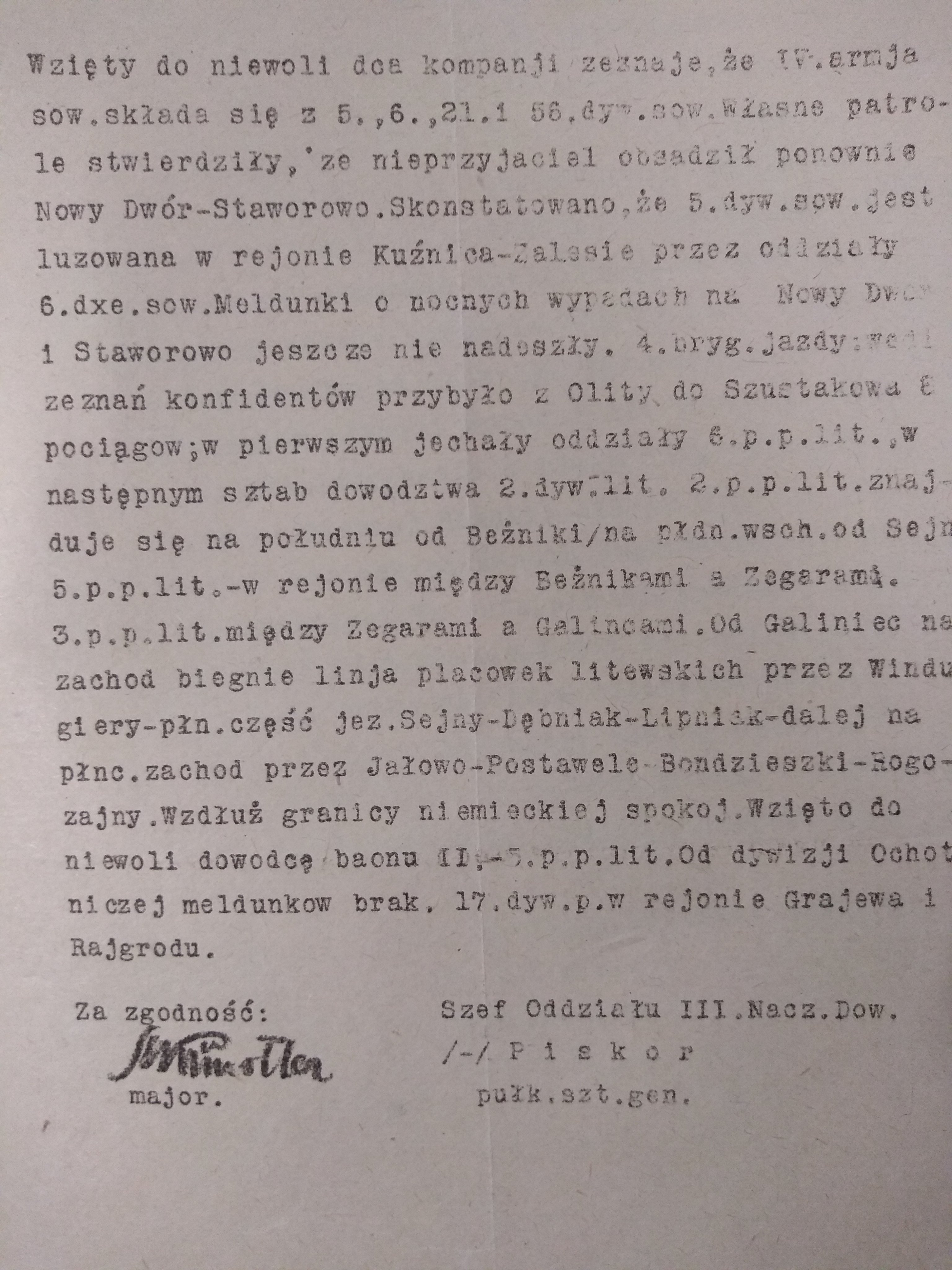 Rankiem 13 września 1920 r. Litwini uderzyli na Sejny. Po dwugodzinnej walce wyparli z miasta 3 pułk ułanów i nacierali ...