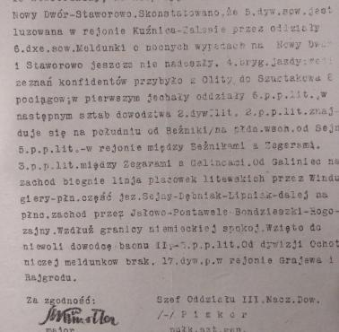 Rankiem 13 września 1920 r. Litwini uderzyli na Sejny. Po dwugodzinnej walce wyparli z miasta 3 pułk ułanów i nacierali ...