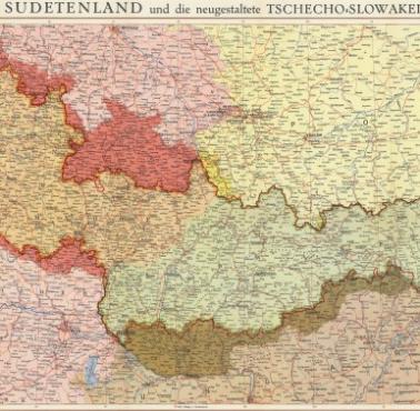 Rozpad Czechosłowacji w wyniku Układu monachijskiego w 1938 roku