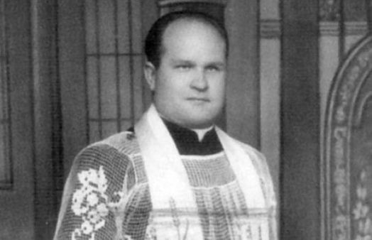 Ksiądz Stanisław Palimąka-zamordowany przez Komando Śmierci z IV Departamentu MSW w lutym 1985 w Klimontowie