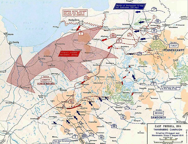 Bitwa pod Tannenbergiem – bitwa w ramach operacji wschodniopruskiej w 1914 r. między siłami Imperium Rosyjskiego a Niemcami
