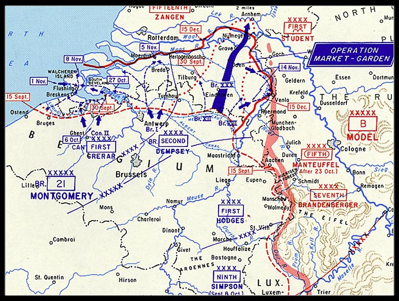 Operacja „Market Garden” – największa operacja z udziałem wojsk powietrznodesantowych ....