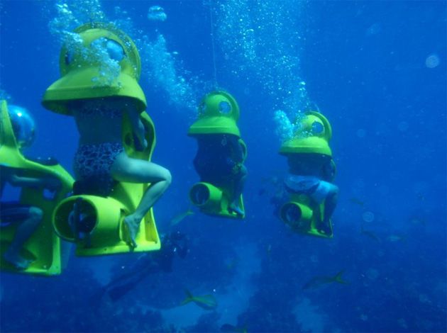 Atrakcja turystyczna na Bahamach - SUB (Scenic Underwater Bubble)