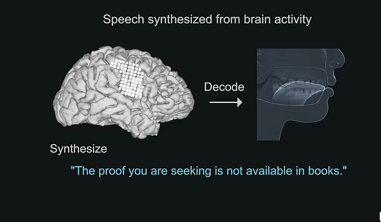 Synteza mowy ludzkiej bezpośrednio z aktywności fal mózgowych (animacja HD)
