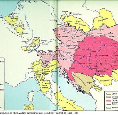 Posiadłości Habsburgów w latach 1526-1918