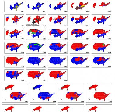 Wszystkie wybory prezydenckie w historii Ameryki (1788-2020)