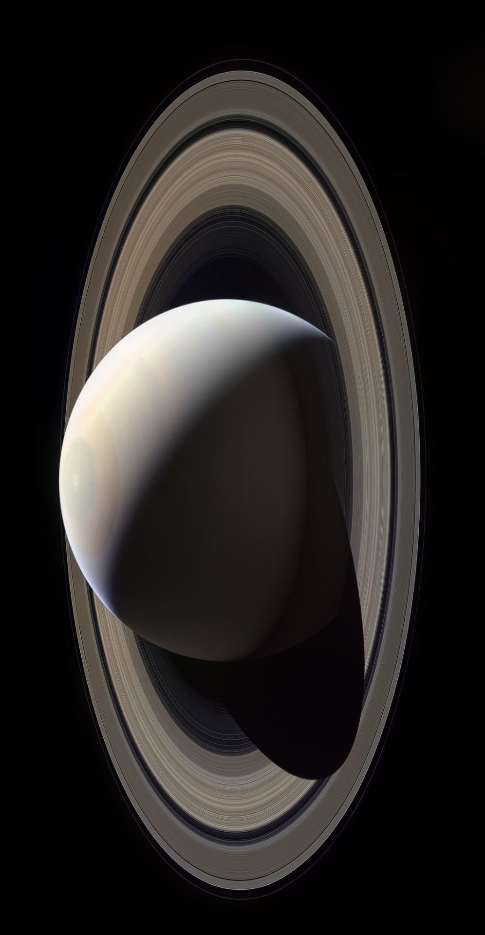 Zdjęcie Saturna zrobione przez sondę Cassini NASA