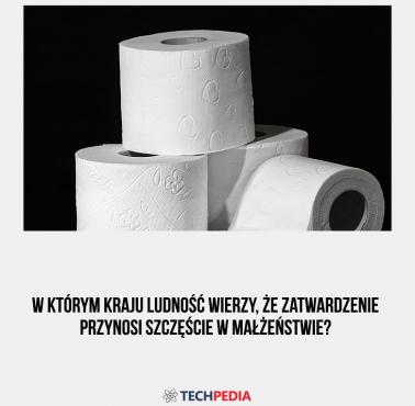 W którym kraju ludność wierzy, że zatwardzenie przynosi szczęście w małżeństwie?