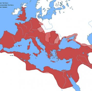 Maksymalny zasięg Imperium Rzymskiego
