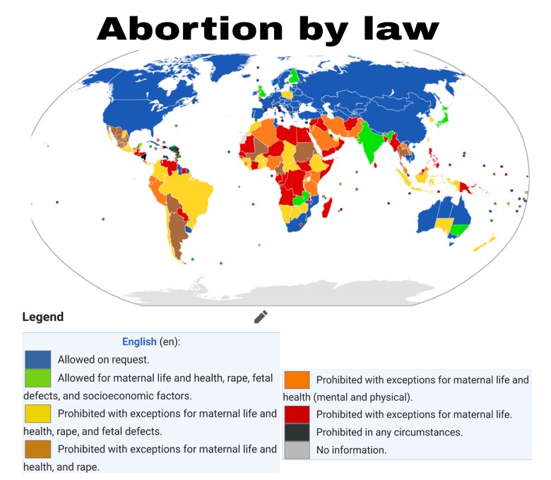 Prawo aborcyjne na świecie