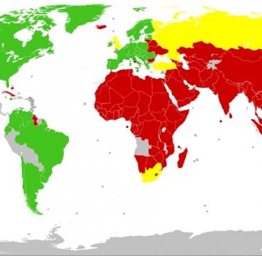 Legalność pornografii na całym świecie