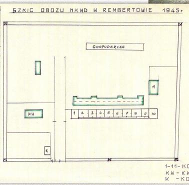 Nocą z 20 na 21 V 1945 r. żołnierze podziemia dowodzeni przez por. Wasilewskiego „Wichurę" rozbili obóz NKWD w Rembertowie ...