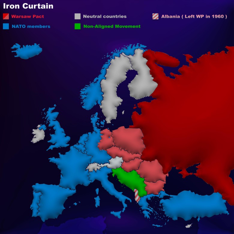 Żelazna Kurtyna w Europie