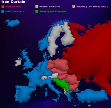 Żelazna Kurtyna w Europie