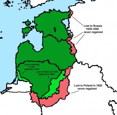 Zmiany grani w państwach bałtyckich w okresie międzywojennym i podczas II wojny