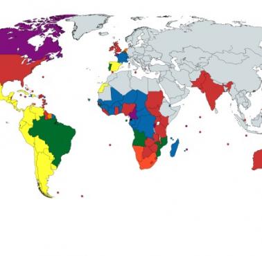 Dziedzictwo kolonializmu w postaci języków urzędowych na świecie