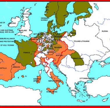Europejskie sojusze w wojnie trzydziestoletniej 1618-1648