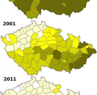 Osoby religijne w Republice Czeskiej (1991-2011)