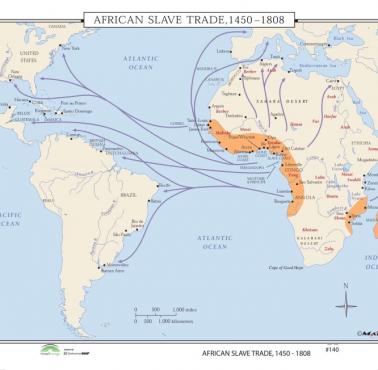 Afrykański handel niewolnikami, 1450-1808