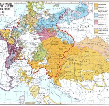 Ekspansja terytorialna państw niemieckich w Europie Środkowej w latach 1648-1789