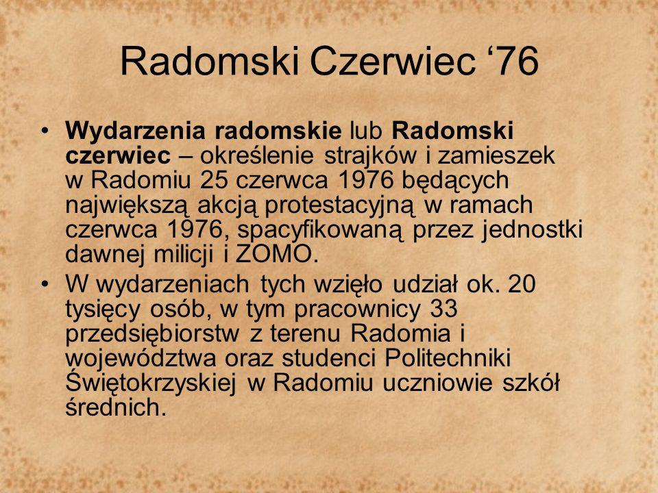 Radomski czerwiec, 1976